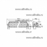 Балка диодная EnduroLED 2 Series 1250 мм. комбинированный свет 9V-36V (навесной монтаж)